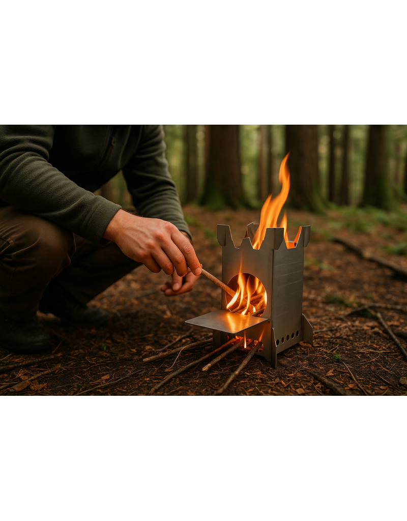 DFP Poêle à Bois Portable