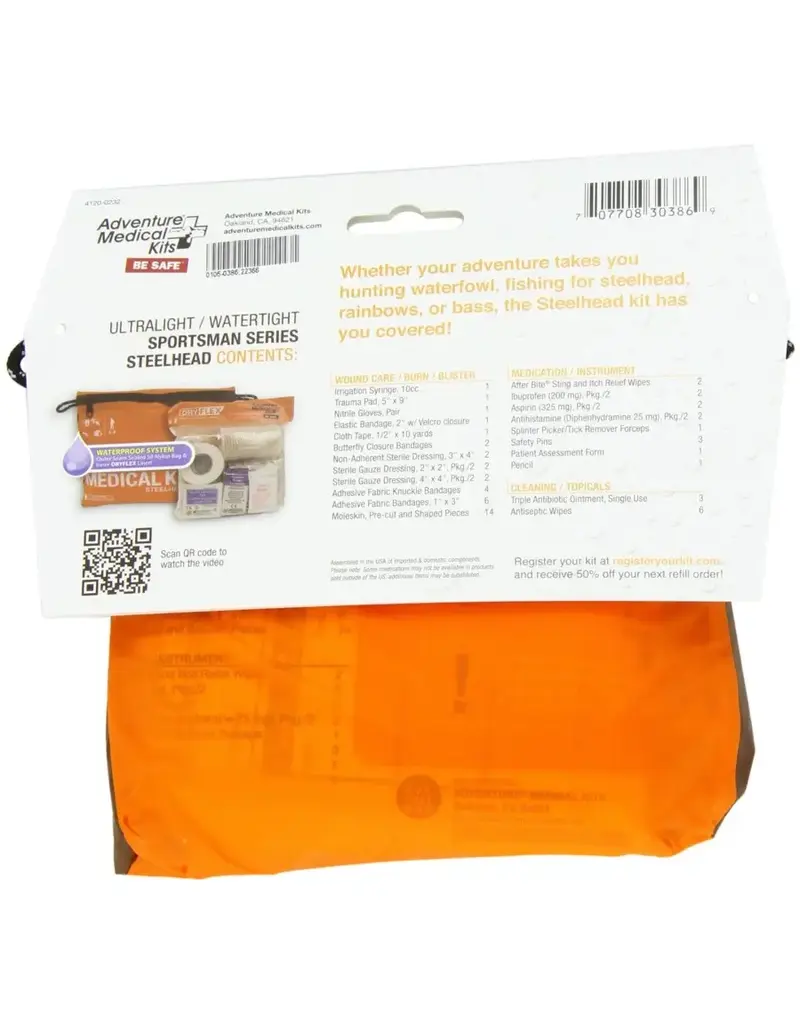 Adventure Medical Kits Trousse médicale Sportsman Series pour truite arc-en-ciel