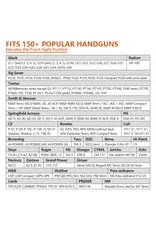 Cytac Étui Mega-Fit universel avec point rouge Gen.2