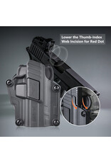 Cytac Mega-Fit Holster Universal Fit with Red Dot Gen.2