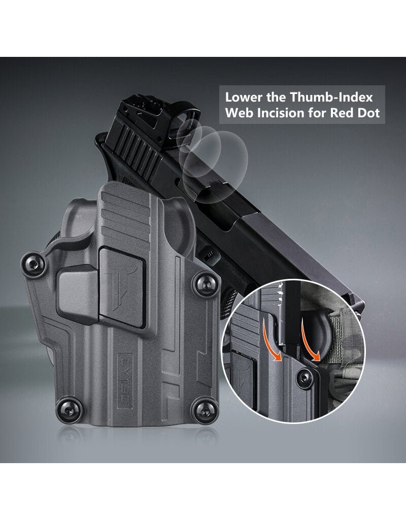 Cytac Mega-Fit Holster Universal Fit with Red Dot Gen.2