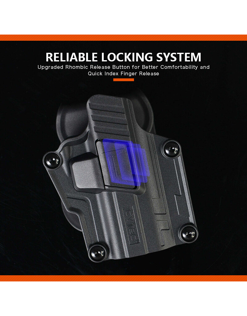 Cytac Étui Mega-Fit universel avec point rouge Gen.2