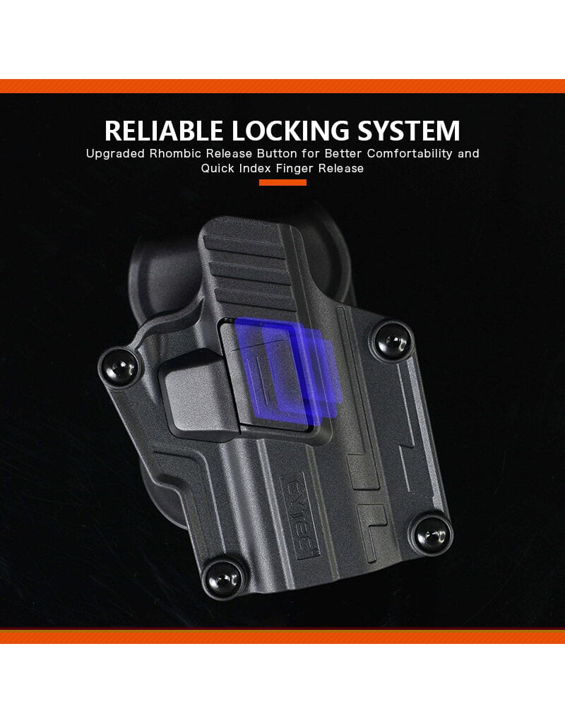 Cytac Mega-Fit Holster Universal Fit with Red Dot Gen.2