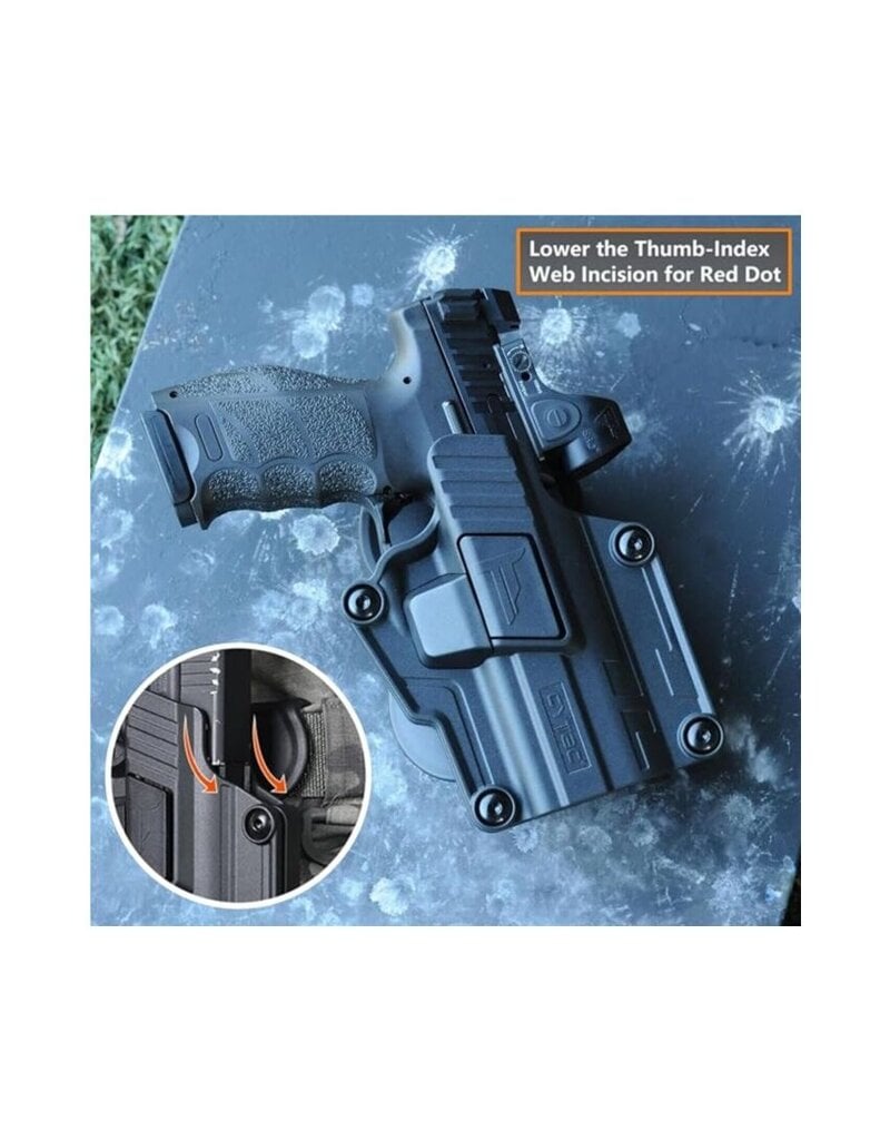Cytac Mega-Fit Holster Universal Fit with Red Dot Gen.2