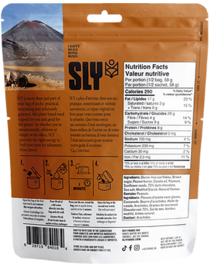 SLY Foods Granola choco et arachides