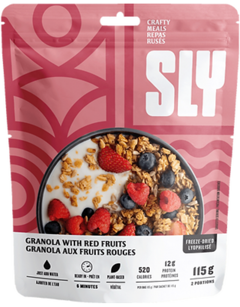 SLY Foods Granola aux fruits rouges