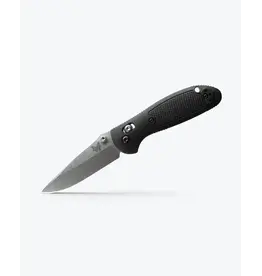 Benchmade Mini Griptilian Black Grivory Drop-point