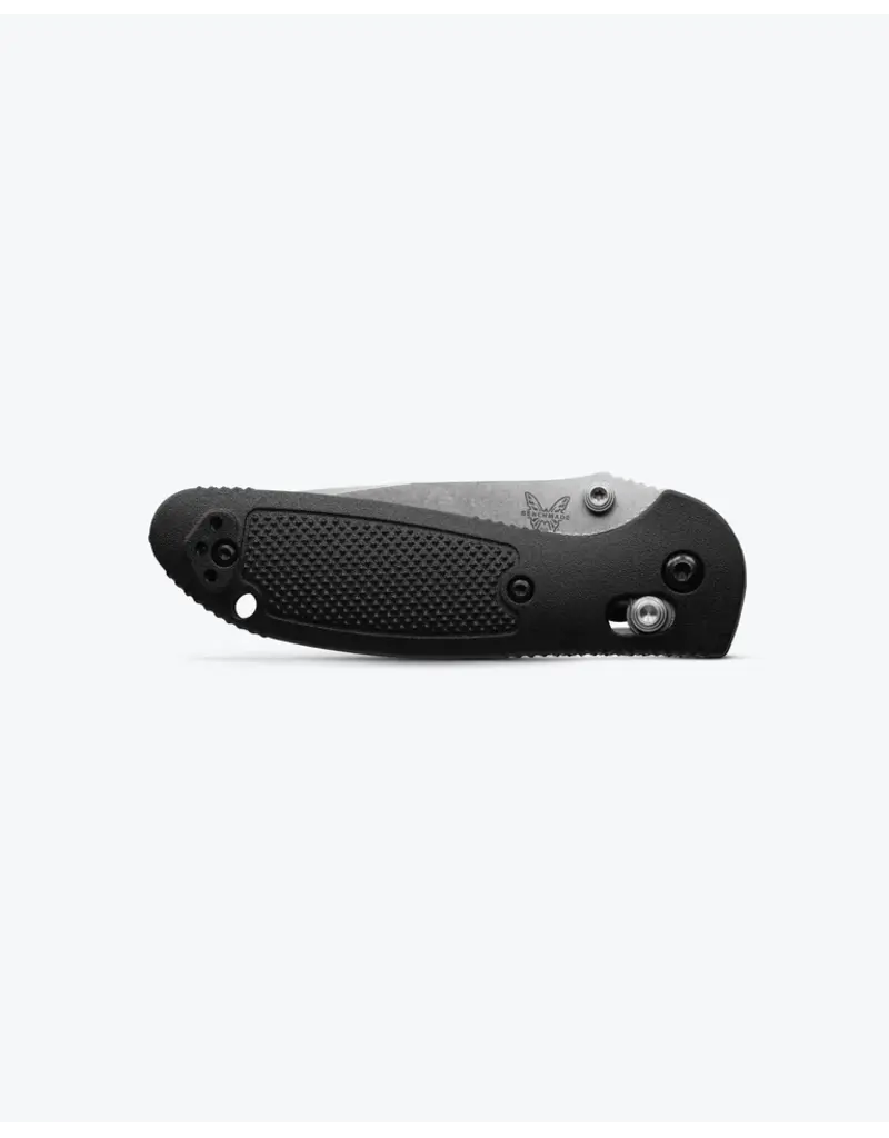 Benchmade Mini Griptilian Black Grivory Drop-point