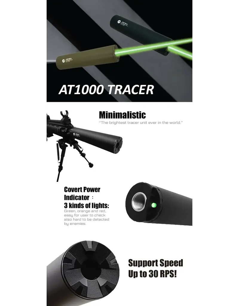 AceTech AT1000 Tracer Unit(W/o Sheath)