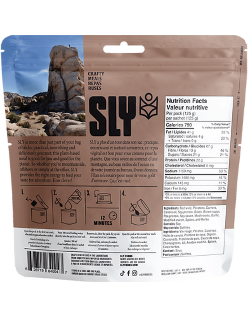 SLY Foods Potato Bourguignon