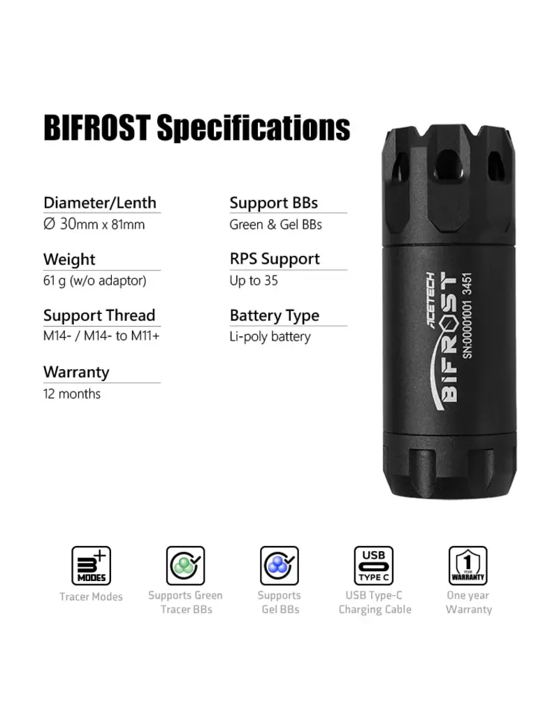 AceTech Bifrost Tracer Unit