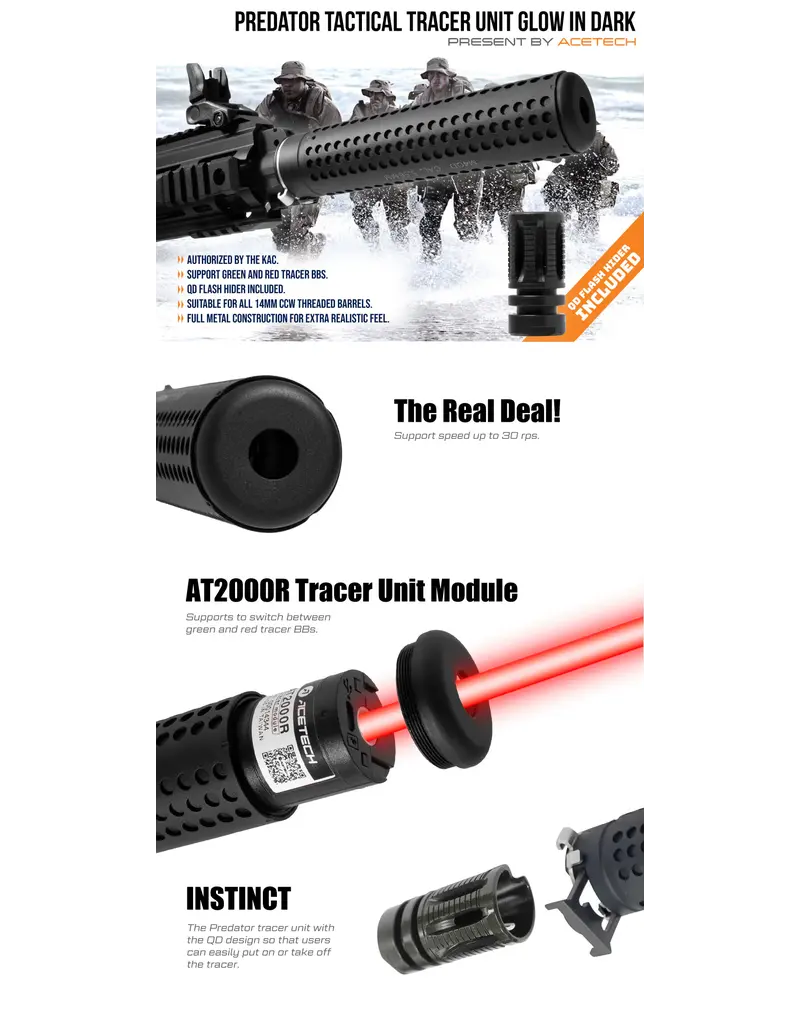 AceTech Predator Tracer QD Unit (AT2000R II Module)