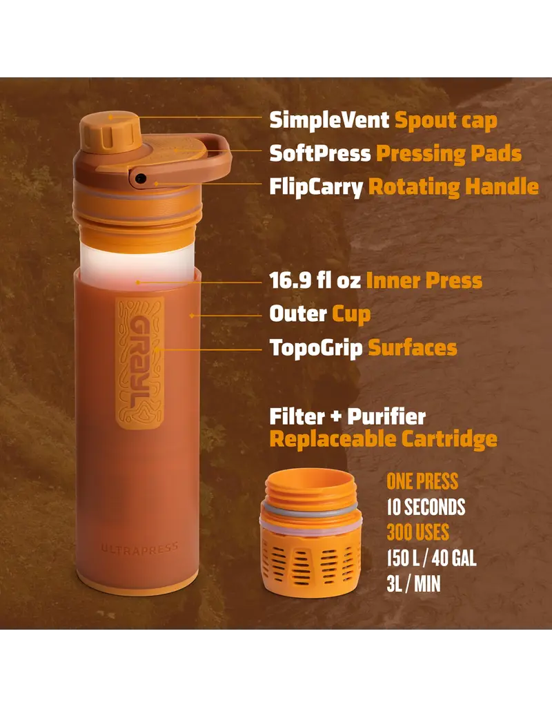 Grayl UltraPress Purifier Covert Edition