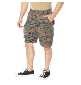 Rothco Vintage Paratrooper Cargo Shorts Woodland Digital