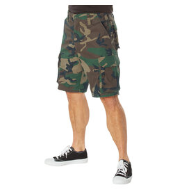 Rothco Vintage Paratrooper Cargo Shorts Woodland