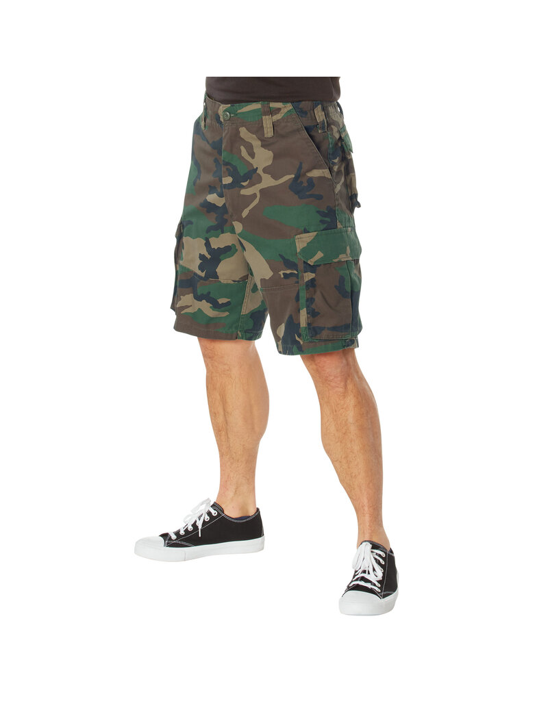 Rothco Vintage Paratrooper Cargo Shorts Woodland