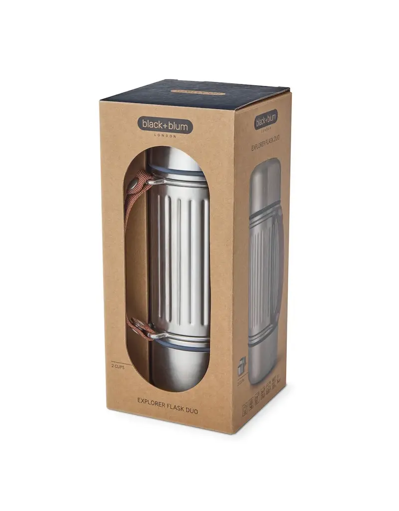 Black+Blum Explorer Outdoor Flask Duo 1L Grey