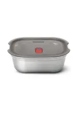 Black+Blum Boîte à aliments en acier gris et rouge