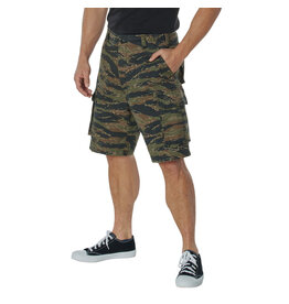 Rothco Vintage Paratrooper Cargo Shorts Tiger Stripe
