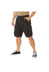 Rothco Short cargo de parachutiste vintage noir