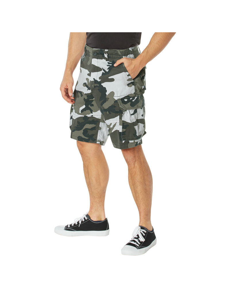 Rothco Short cargo parachutiste vintage camouflage urbain