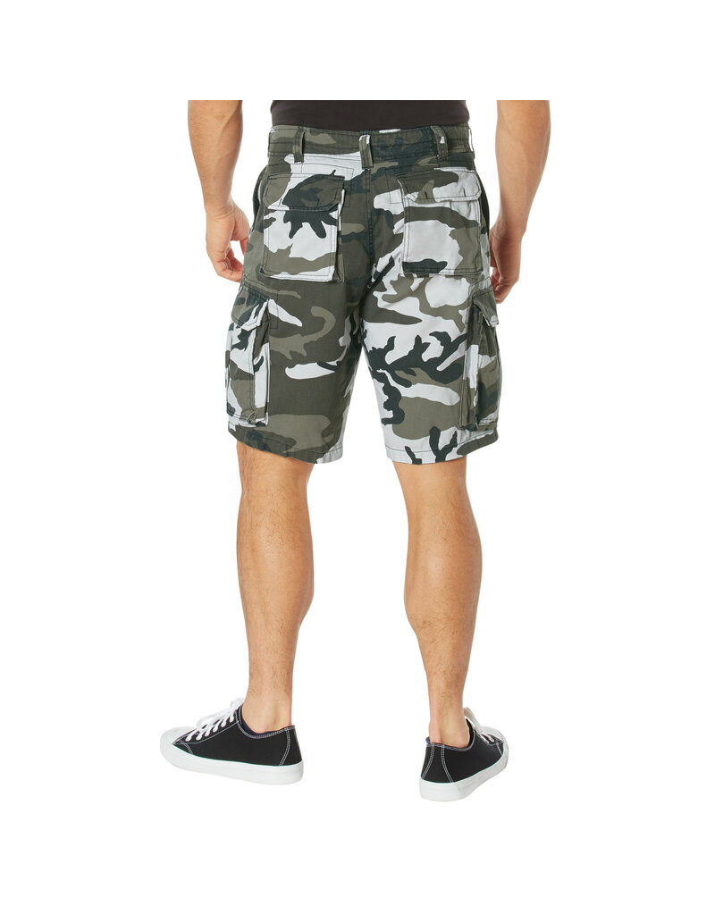Rothco Vintage Paratrooper Cargo Shorts City Camo