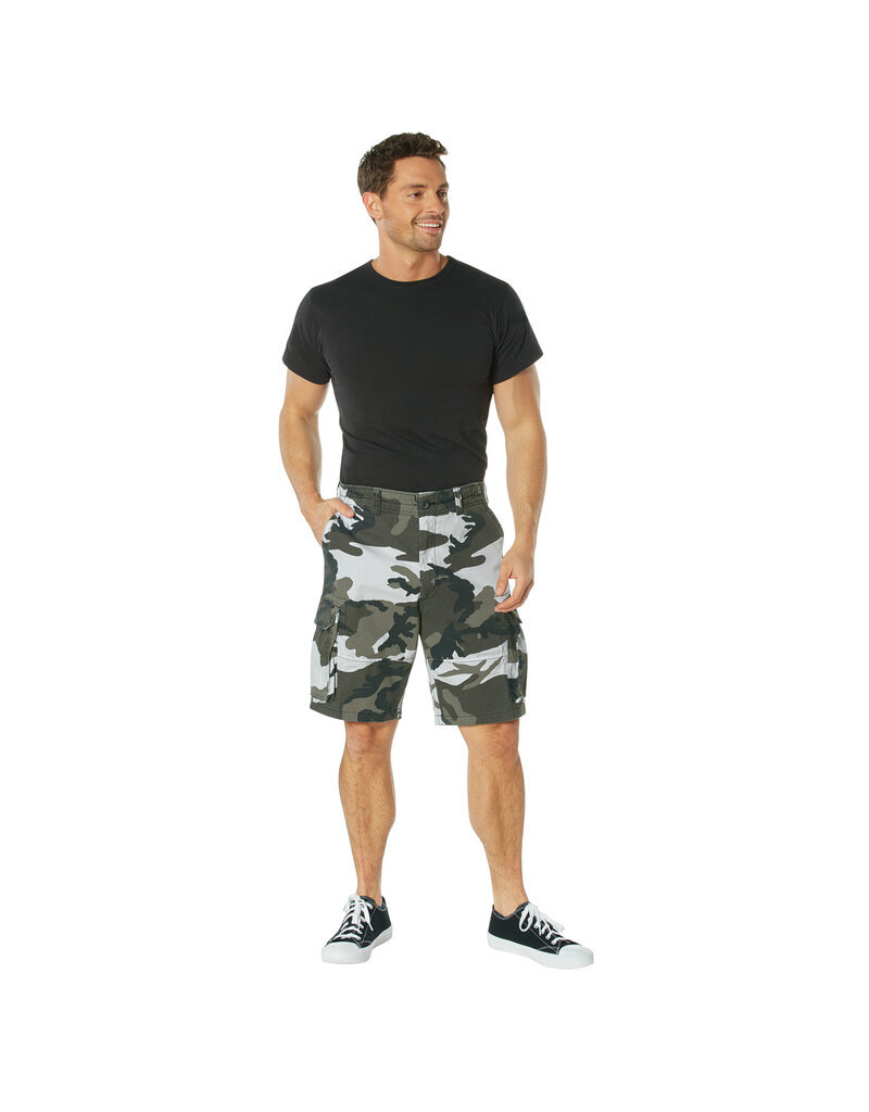 Rothco Vintage Paratrooper Cargo Shorts City Camo