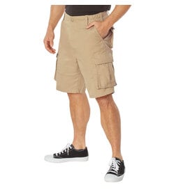 Rothco Vintage Paratrooper Cargo Shorts Khaki