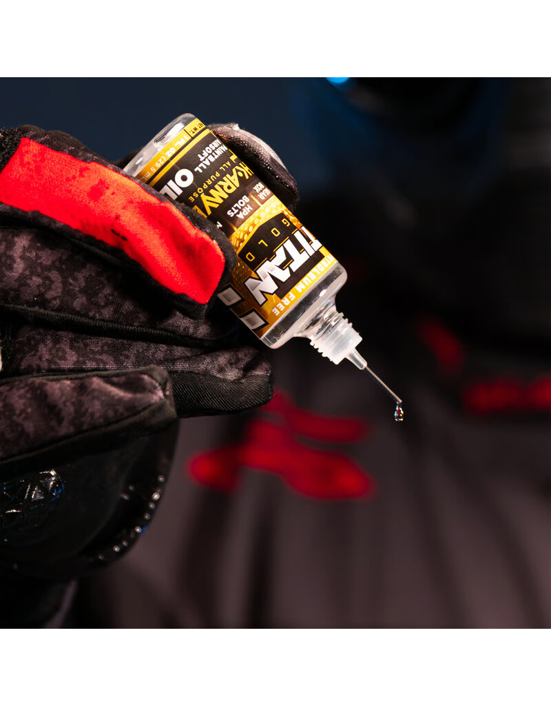 HK Army ProGlide Titan Gold Silicone Oil 1oz