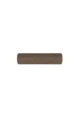 Stealthridge Silencieux factice rainuré pour airsoft 14 mm CCW (taille fine 30 mm), couleur sable