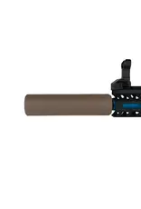 Stealthridge Cutout Airsoft Mock Suppressor 14mm CCW Tan