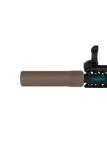 Stealthridge Silencieux factice octogonal pour airsoft, calibre 14 mm, port discret, couleur sable.