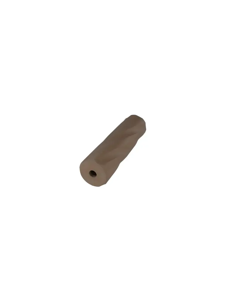 Stealthridge Twist Airsoft Mock Suppressor 14mm CCW 100mm Tan