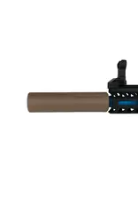 Stealthridge Silencieux factice airsoft à flûte droite 14 mm CCW couleur sable