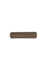 Stealthridge Silencieux factice Vortex Airsoft 14 mm CCW 140 mm (Slim Fit 30 mm) Tan