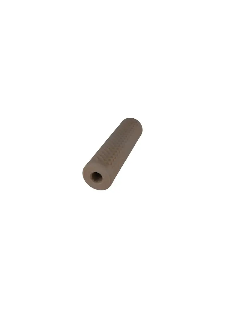 Stealthridge Silencieux factice Diamond Airsoft 14 mm CCW (Slim Fit 30 mm) Tan