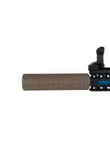 Stealthridge Silencieux factice perforé pour airsoft 14 mm CCW (profil fin 30 mm) couleur sable