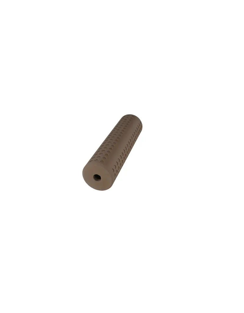 Stealthridge Silencieux factice perforé Airsoft 14 mm CCW Tan