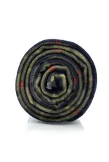 Swiss Link Collection de couverture à carreaux en laine classique Twilight