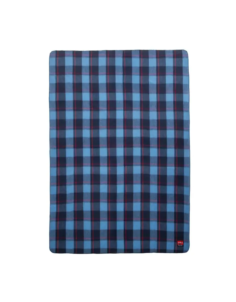 Swiss Link Sky Blue Classic Wool Blanket Plaid Collection