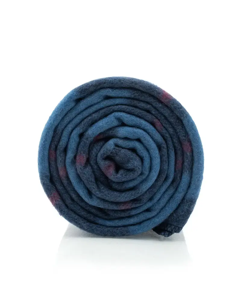 Swiss Link Sky Blue Classic Wool Blanket Plaid Collection