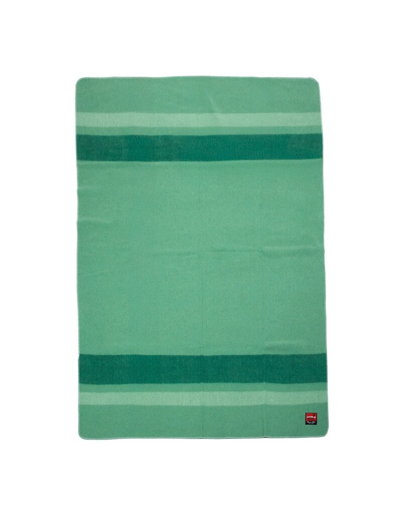 Swiss Link Sage Green Classic Wool Blanket