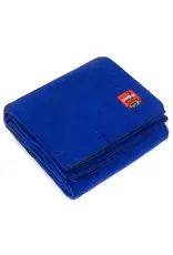Swiss Link Royal Blue Classic Wool Blanket