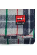 Swiss Link Moonstone Classic Wool Blanket Plaid Collection