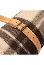 Swiss Link Leather Carrier for Blanket, Bedroll, or Sleeping Bag