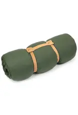 Swiss Link Leather Carrier for Blanket, Bedroll, or Sleeping Bag