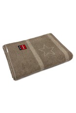 Swiss Link Italian Officer Classic Wool Blanket with Star Reproduction