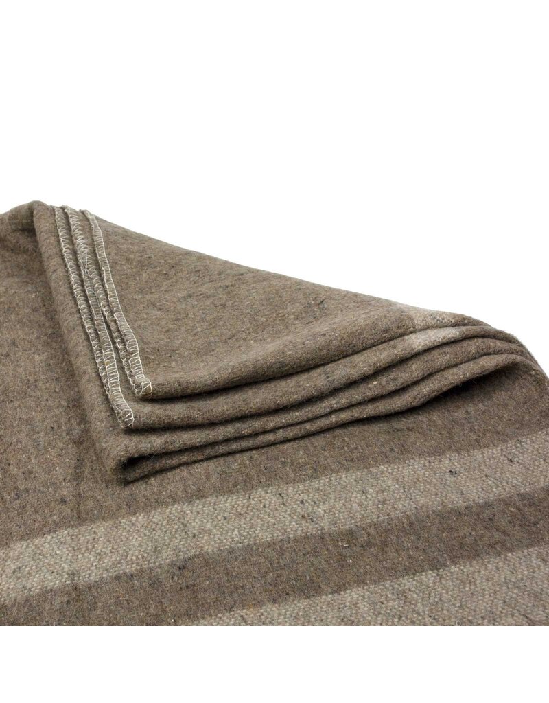 Swiss Link Italian Officer Classic Wool Blanket with Star Reproduction