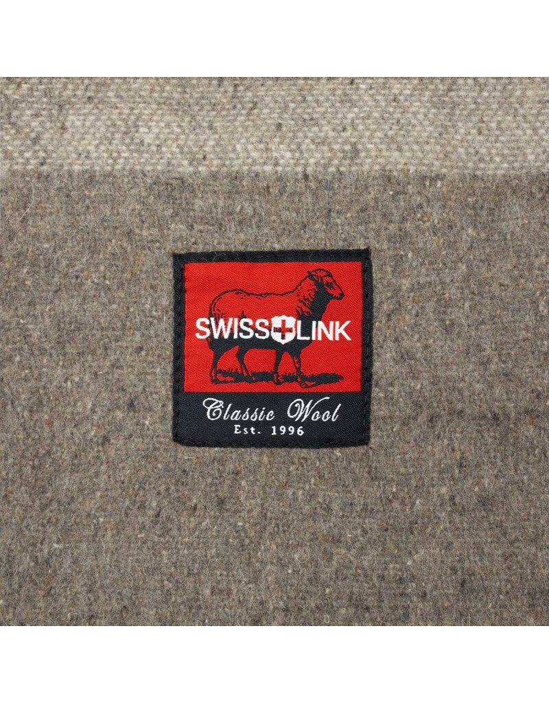 Swiss Link Couverture classique en laine pour officier italien avec étoile (reproduction)