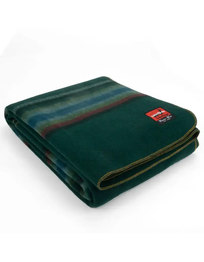 Swiss Link Forest State Classic Wool Blanket